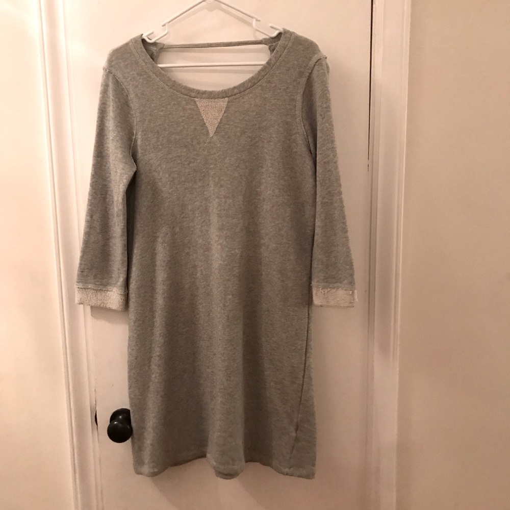 JACK size M gray sweatshirt dress
